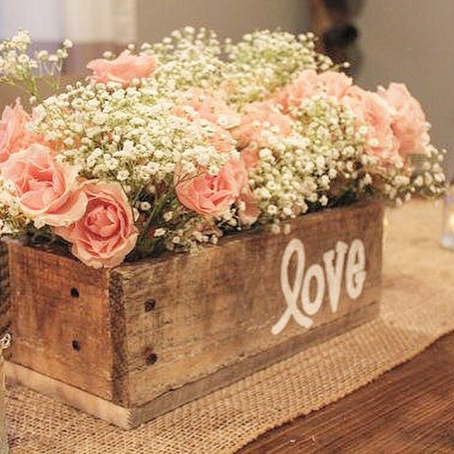 Rustic Flower Boxes